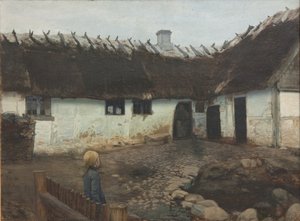 Na zewnątrz domostwa autorstwa Holger Møller