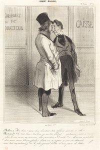 (Robert) Dobrze! mój drogi menedżerze... autorstwa Honoré Daumier