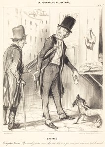2 godziny autorstwa Honoré Daumier
