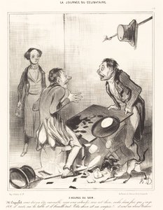 17:00 autorstwa Honoré Daumier