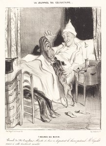 7 rano autorstwa Honoré Daumier