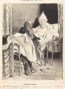 7 rano autorstwa Honoré Daumier