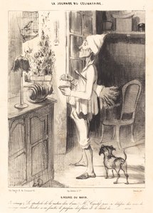 8 rano autorstwa Honoré Daumier