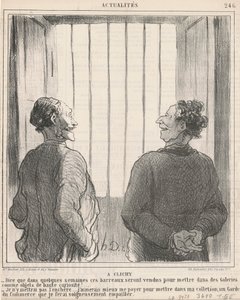 Clichy autorstwa Honoré Daumier