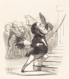 A. Granier de Cassagnac autorstwa Honoré Daumier