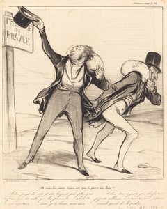 Wszystkim dobrze urodzonym sercom droga ojczyzna!!! autorstwa Honoré Daumier
