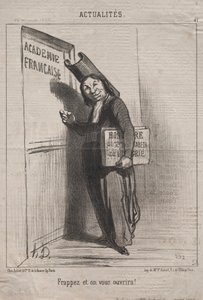 Rzeczywistość (nr 41): Pukaj, a otworzy się dla Ciebie! autorstwa Honoré Daumier