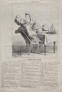 Fakty (nr 43): Marzec bez Wielkiego Postu autorstwa Honoré Daumier