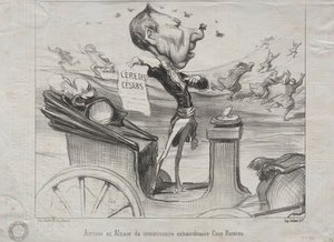 Rzeczywistości (nr 81): Przybycie do Alzacji nadzwyczajnego komisarza Coco Romieu autorstwa Honoré Daumier