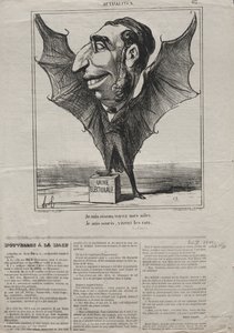 Fakty nr 62: Jestem ptakiem, zobacz moje skrzydła..., 1869. autorstwa Honoré Daumier
