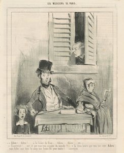 Do widzenia! ... Z łaski Bożej ... autorstwa Honoré Daumier