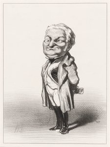 Adolf Thiers autorstwa Honoré Daumier