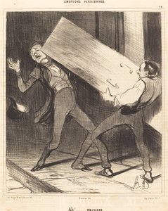 Ach! Wymówka autorstwa Honoré Daumier