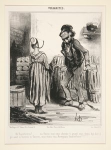 Ach! Fouchtrrrrr! autorstwa Honoré Daumier
