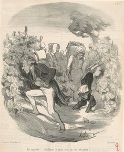 Ach! Saperlotka! ... W tym roku winogrona nie są dobre! ... autorstwa Honoré Daumier