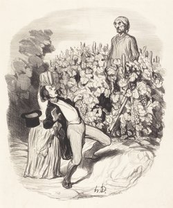 Ach! Saperlotte, chyba jesteśmy uszczypnięci! autorstwa Honoré Daumier