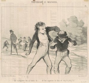 Ach! Zgłaszasz wszystko mistrzowi... autorstwa Honoré Daumier