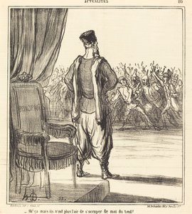 Ach! że... wydaje się, że już się o mnie nie troszczą autorstwa Honoré Daumier