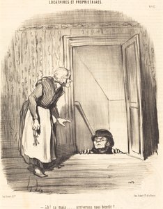 Ach! to ale... czy niedługo przyjedziemy? autorstwa Honoré Daumier
