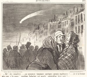 Ach!... komety... autorstwa Honoré Daumier