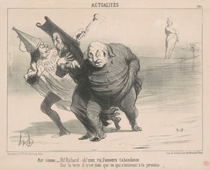 Powietrze znane: Och! Ryszardzie Och! Mój król ... autorstwa Honoré Daumier