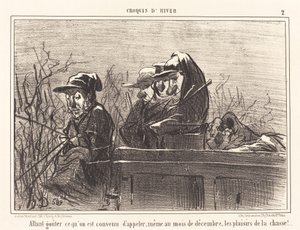 Idąc posmakować tego, co umówiliśmy się nazwać... autorstwa Honoré Daumier