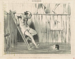 Chodźmy posmakować tatusia... autorstwa Honoré Daumier
