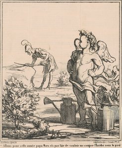 Chodźmy na rok tato Marzec... autorstwa Honoré Daumier