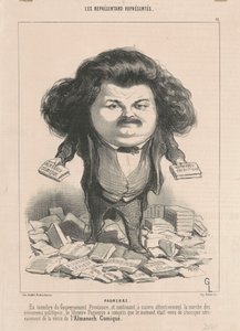 Mrówka. Laurent Pagnerre autorstwa Honoré Daumier