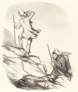 Czy widzisz cywilizowane miejsce... autorstwa Honoré Daumier