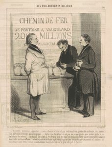 Przynieście, panowie, przynieście... autorstwa Honoré Daumier