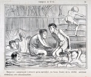 Grafika: Honore Daumier (1808-1879) Charivari pochodzi z 1858 roku: Serie CRUQUIS D