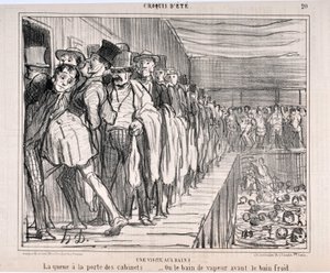 Grafika: Honore Daumier (1808-1879) Charivari pochodzi z 1858 r.: Serie CRUQUIS D