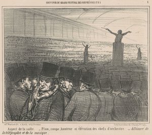 Wygląd pokoju autorstwa Honoré Daumier