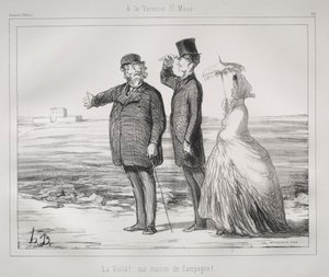 W Varenne, Saint-Maur autorstwa Honoré Daumier