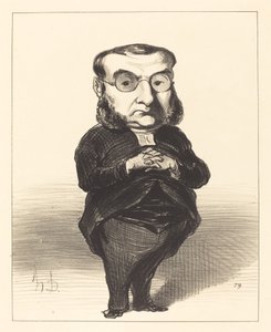 At. L.Charles Coquerel autorstwa Honoré Daumier