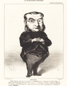 At. L.Charles Coquerel autorstwa Honoré Daumier