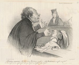 A propos, mistrzu Barbotteau... autorstwa Honoré Daumier