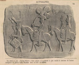 Płaskorzeźba Piernikowa... autorstwa Honoré Daumier