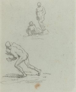 Kąpiących się autorstwa Honoré Daumier