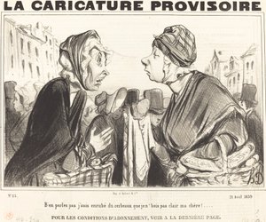 Nie mów o tym, mam mózgi... autorstwa Honoré Daumier