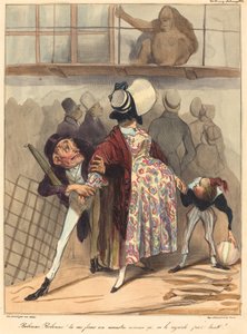 Bobonne... nie patrz na niego tak bardzo! autorstwa Honoré Daumier