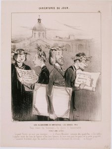 Karykatury dnia - iluzje artystów autorstwa Honoré Daumier