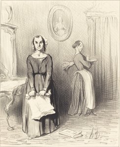 Ten Dziennik uważa moją pracę za żałosną... autorstwa Honoré Daumier