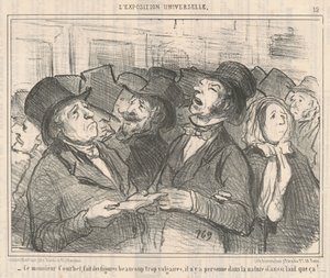 Ten Monsieur Courbet... autorstwa Honoré Daumier