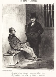 Martwi mnie... dwanaście lotów!... autorstwa Honoré Daumier