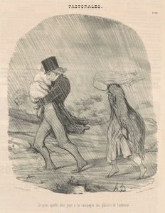 To, co nazywamy, cieszymy się na wsi... autorstwa Honoré Daumier