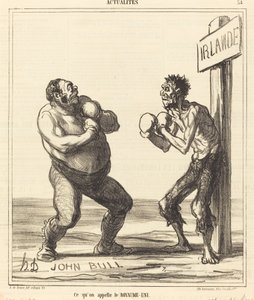 Jak nazywa się Wielka Brytania? autorstwa Honoré Daumier