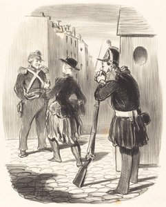 Ten cholerny Pigochard... autorstwa Honoré Daumier