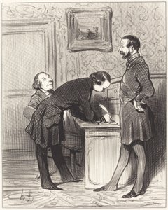 To dobrze, bo to twój przyjaciel... autorstwa Honoré Daumier